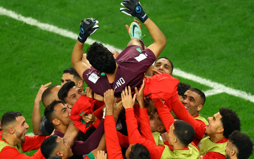 Marrocos coloca o mundo árabe nas quartas de final