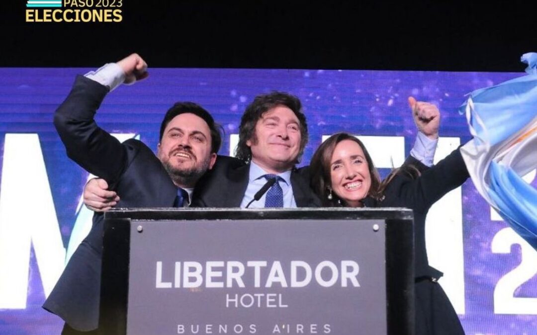 Direita vence prévias presidenciais na Argentina
